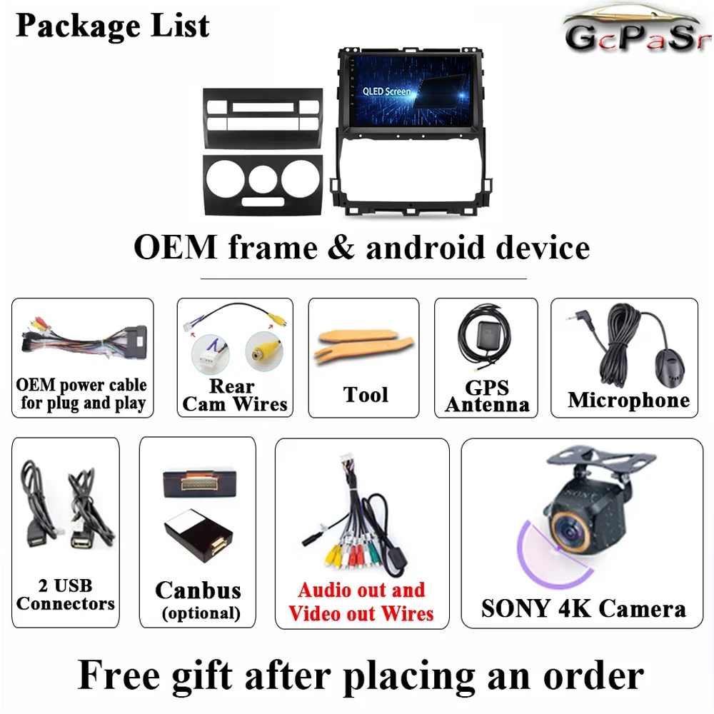 トヨタ ランドクルーザー プラド 120 3 III 2002-2009用 Android Carplay カーラジオ マルチメディアプレーヤー オートラジオ ステレオ 2din ヘッドユニット