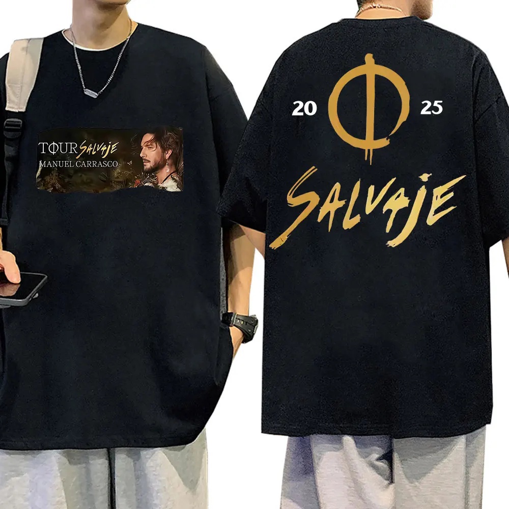 «2025t Мужская и женская удобная хлопковая футболка с короткими рукавами в стиле хип-хоп в стиле ретро, осень и зима.