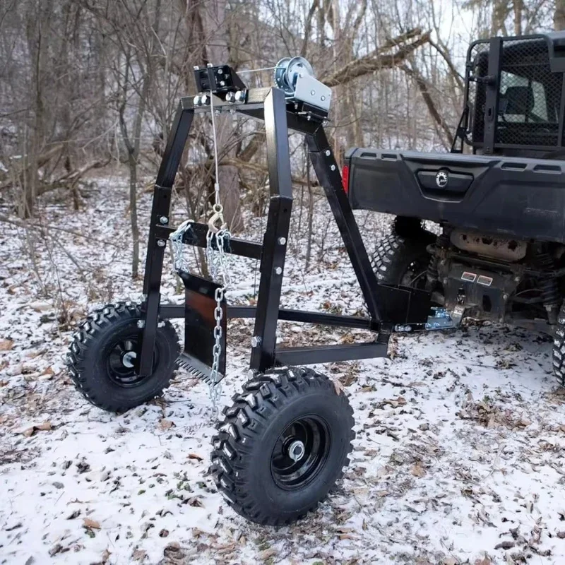Log Skid Trailers | Heavy-duty off-road with winches for farms and forestry