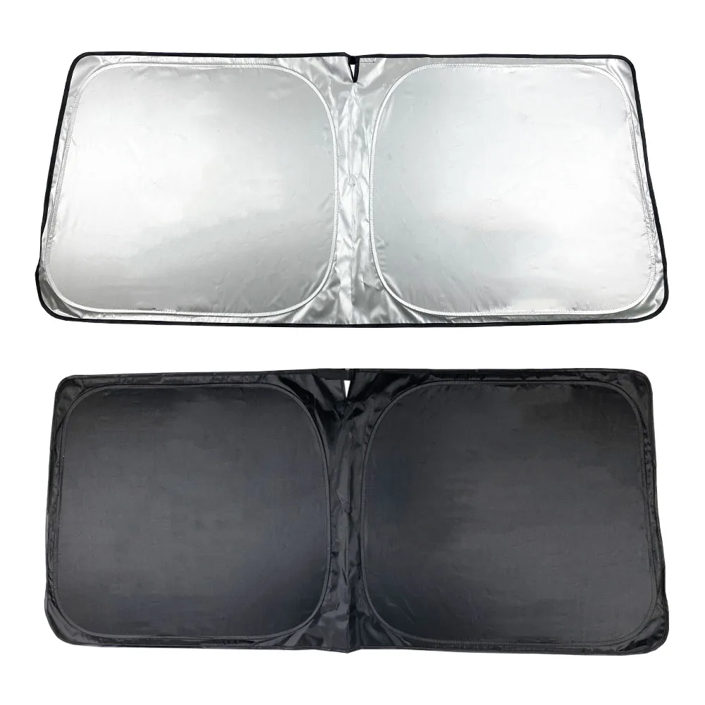 Silver Front WindScreen Sun Shade for Toyota Land Cruiser 70/76/79 Series LC75 LC76 LC78 LC79 Accessories
