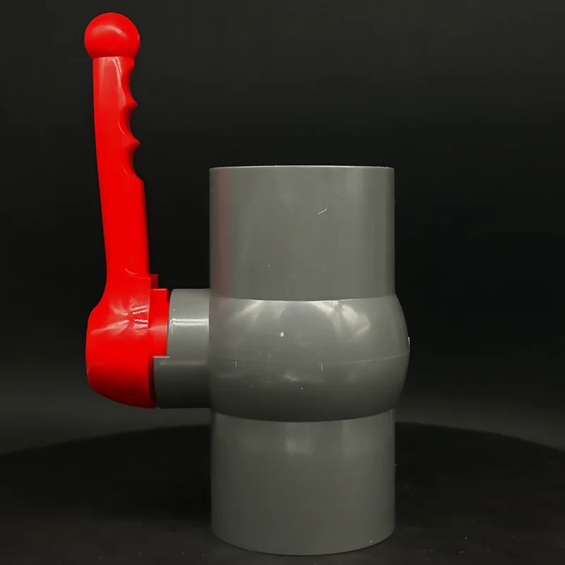 2" 2-1/2" 3" Thickened PVC Ball Valve Internal Thread Water Supply Integrated Valve Plastic Switch Connection Pipe Joint Valve