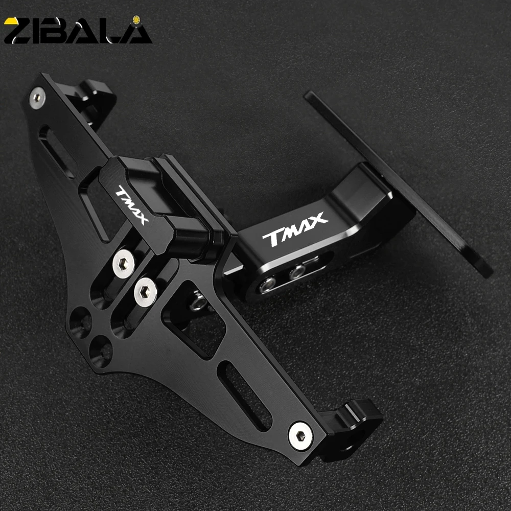 

FOR YAMAHA TMAX 500 TMAX 530 TMAX 560 Motorcycle License Plate Bracket Licence Plate Holder With Light TMAX500 TMAX530 TMAX560