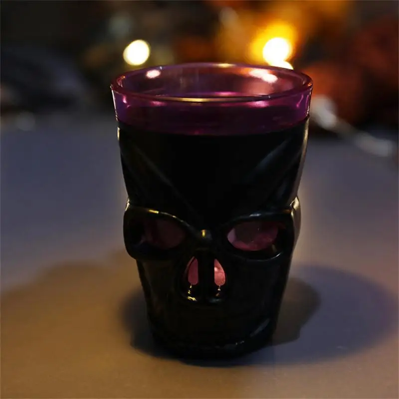 Decorations Originality Led Light Ghost Props Best Seller Creepy Bar Supplies Horror Ornaments Bright And Safe 7 * 5.5cm Pvc 40g