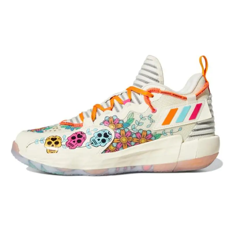 adidas Dame 7 EXTPLY Day Of The Dead Sneakers shoes GW3832