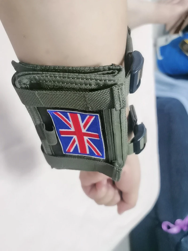 Bolsa táctica de nylon para mapas y smartphone de navegación - imagen 3