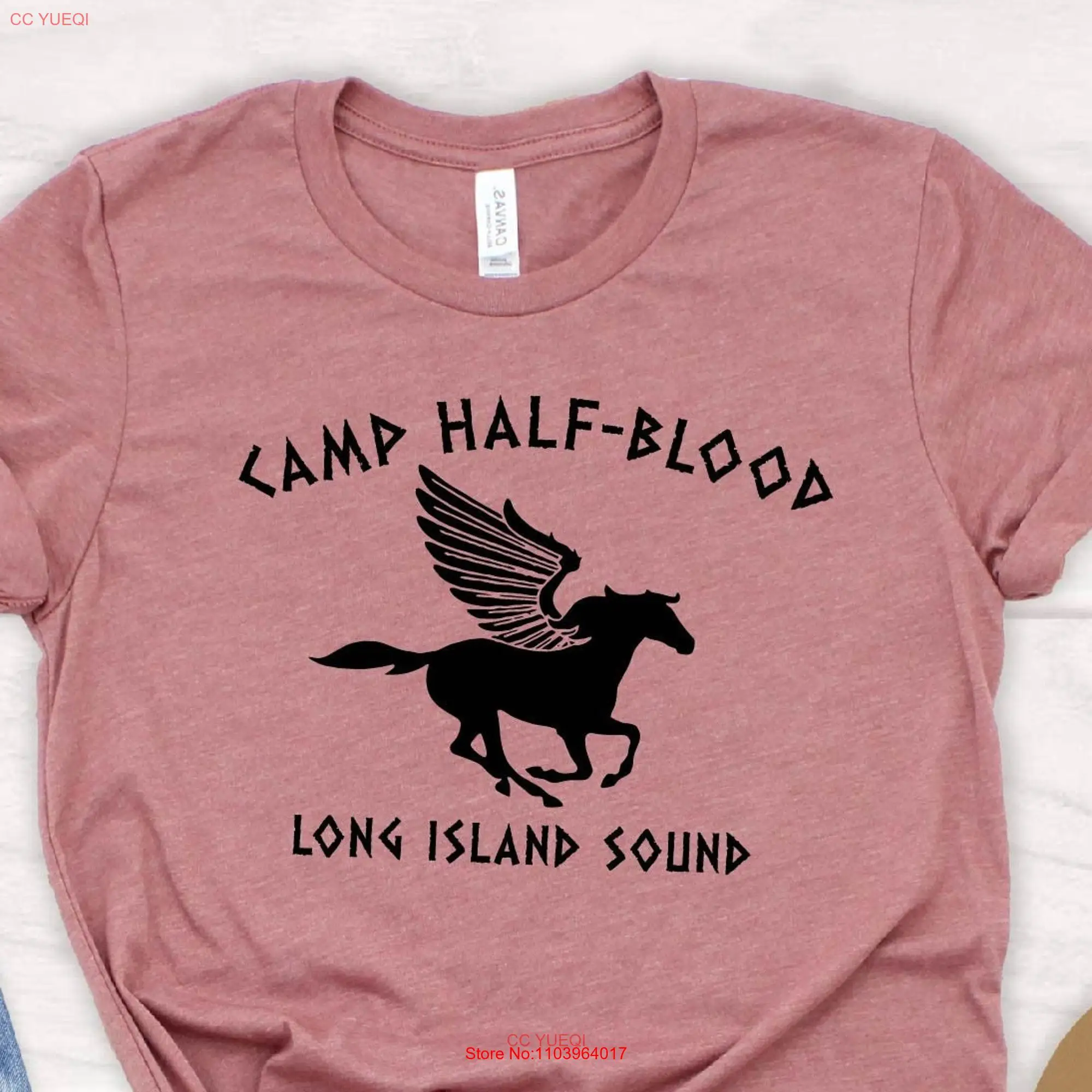 Camp Half Blood T Shirt Long Island Sound Jupiter Percy Jackson Tops Greek Demigod Training Satyr Grover Underwood Dionysus