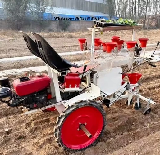 Factory Direct Sale Agricultural Vegetable Transplanter Self-Propelled and Trailed Seed Seeder for Sale