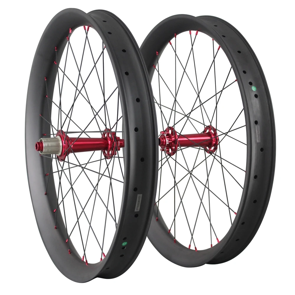 

STLF ICAN Brand Wholesale 27.5er Farsports Carbon Wheels Bicycle Clincher Fat Wheel Electric Bike
