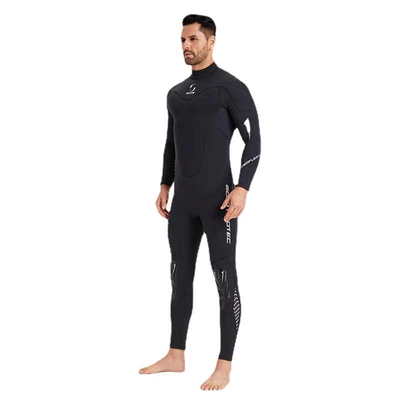 ZCCO 3mm Diving Suit Men's One Piece Warm Surfing Diving Suit Women's Long Sleeve Cold proof Winter Swimming Pants  diving suit