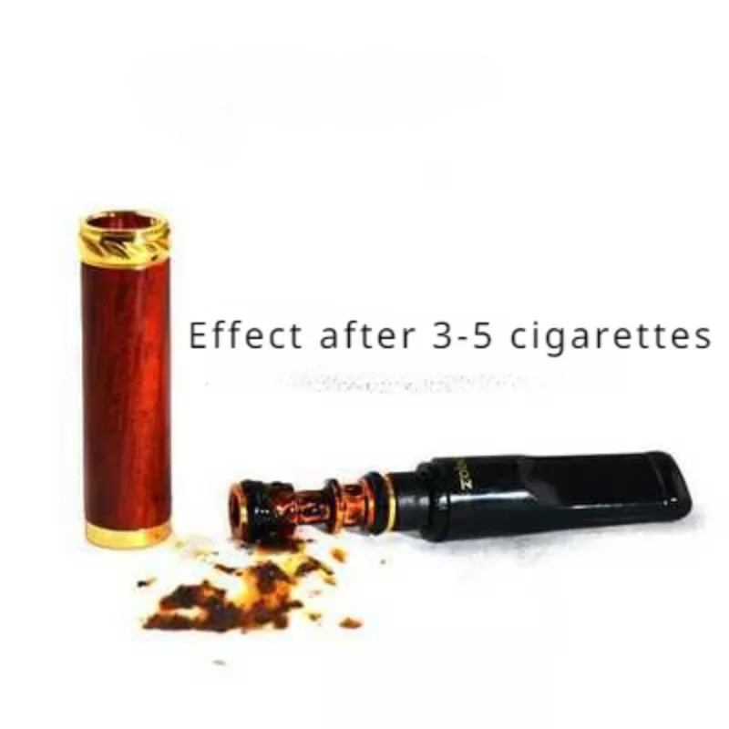 Three Layer Filtration Tobacco Shop Accessories Mouthpiece for Cigarettes Rolling Papers Smoke Cigar Holder Smoking Pipes Tuxedo