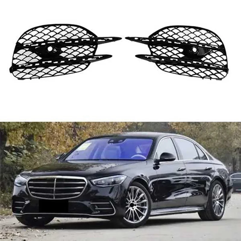 ELEG-2228857200 2228857300 Kratka Nawiewu Przednia Listwa Ramka Światła Przeciwmgielnego Części Do Sport W222 S450 S500 S560 2018 20