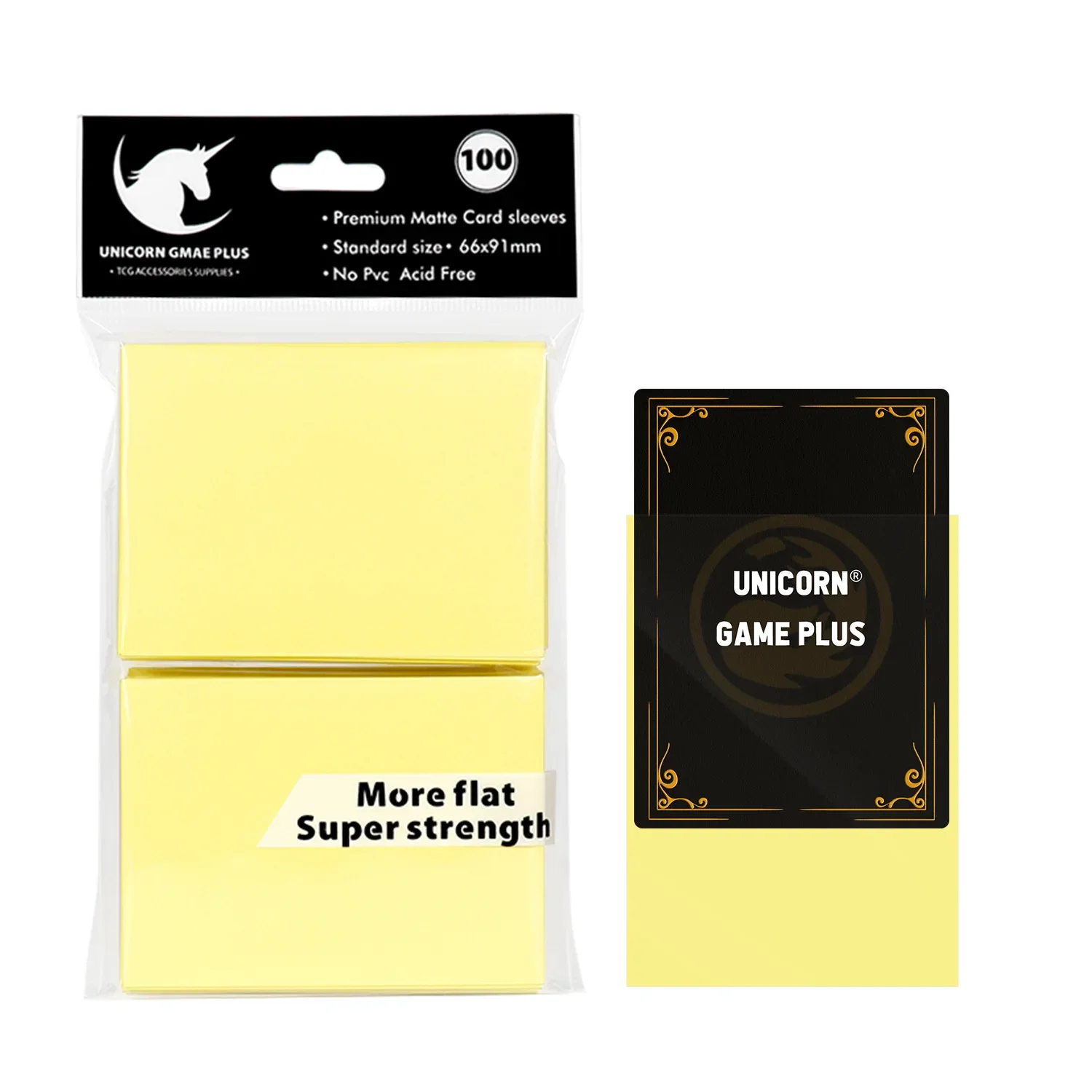 100PCS 66x91mm Matte Standaard Maat Kaart Mouwen TCG Trading Cards Protector Voor Tarot Shield Bordspellen magische Cover PKM