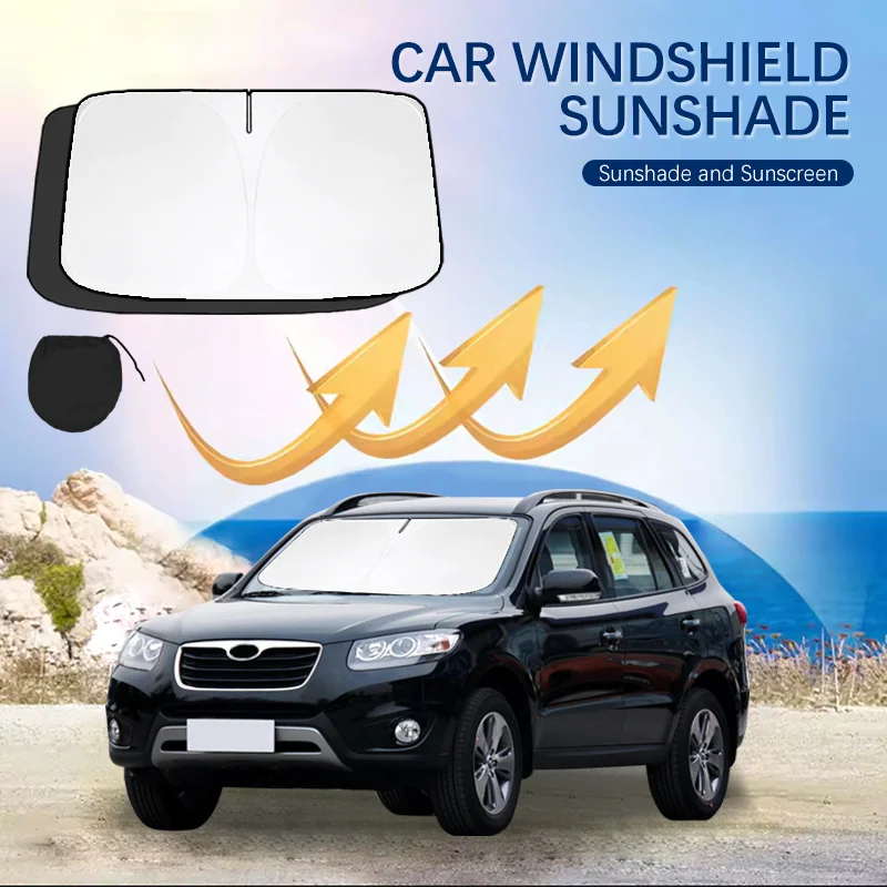

Car Visor Sunscreen Window Sun Shade Blocks Parasol Coche UV Rays Driver Protection For Hyundai Shengda classic Coolpad
