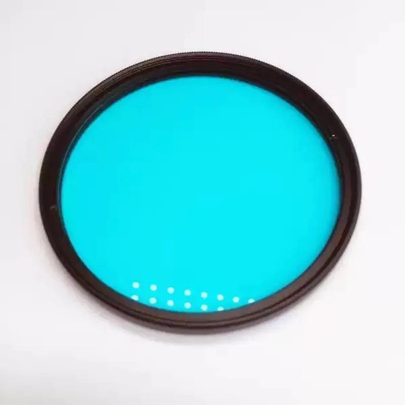 

Infrared Cut-Off Filter Blue Glass Modified Machine Color Restoration Mirror Size 27mm To 95mm AR Coated