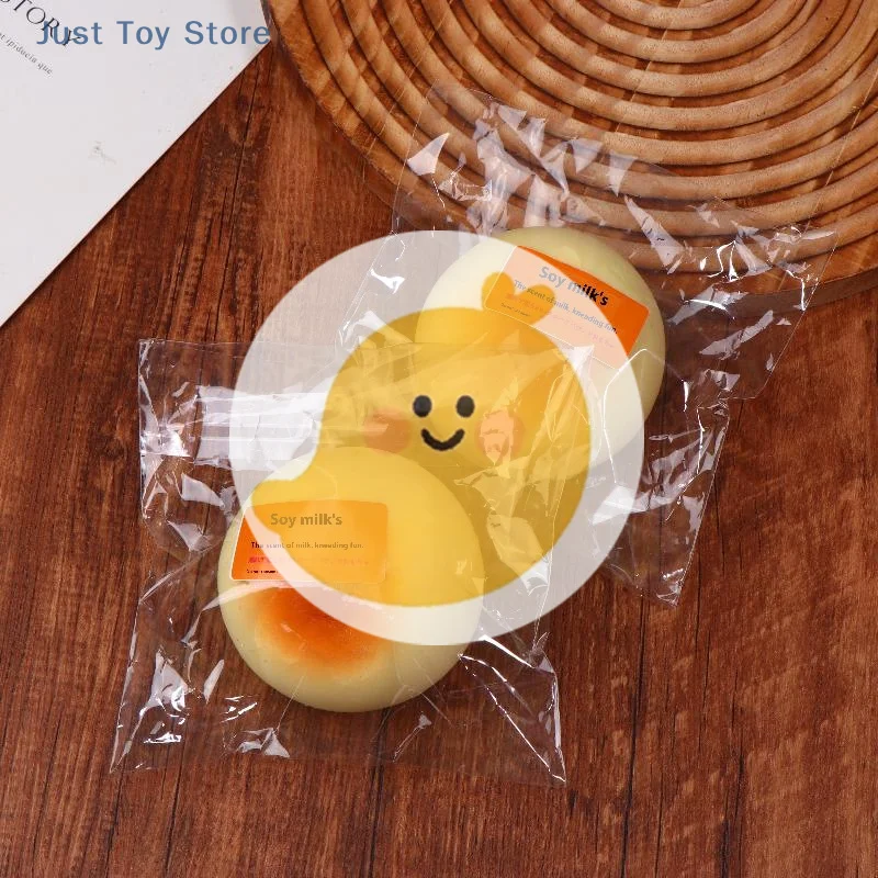 

1/2Pcs Simulation Bread Squeezy Toy Cute Slow Rebound Stress Relief Toys Soft Toys For Kid Adults Creative Decompression Gifts