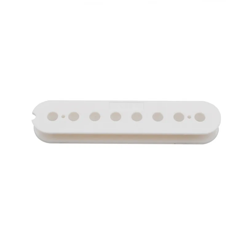 

20 шт. крышек для 8-струнных электрогитарных звукоснимателей Humbucker (двойная катушка), 68 или 73 мм, черные/белые