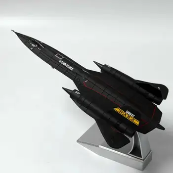 SR-71 黑鳥 1:144 比例合金偵察機模擬模型收藏擺飾玩具 12 最佳銷售 SR71黑鳥 - №8