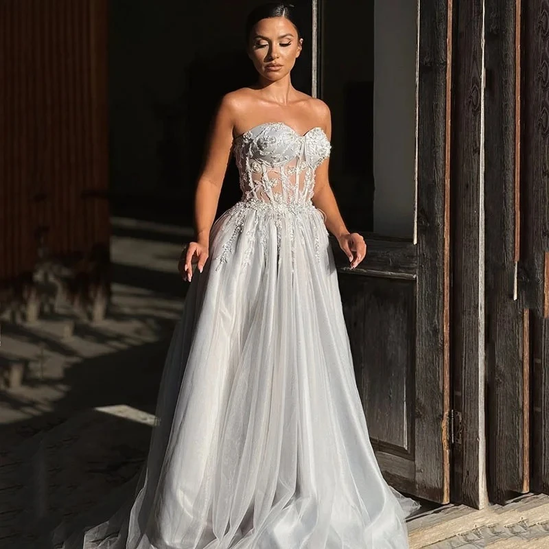 

Elegant Gowns Customized Graduation Dress for Women Robe Soiree Prom Gown Simple and Elegant Formal Dress Wedding Dresses Gala