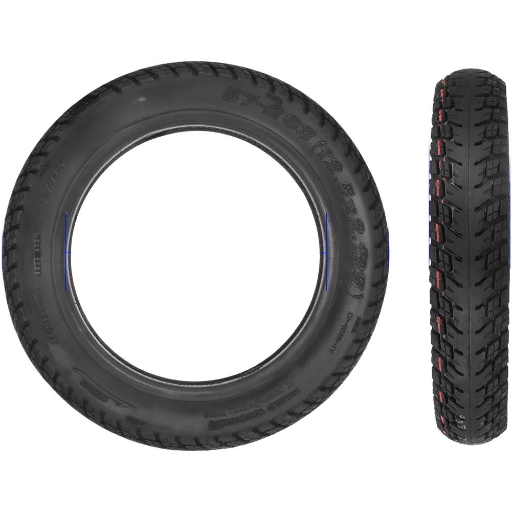 

Electric Scooter Off Road Tire for Xiaomi 5Plus 12.5x2.125 (57-203) Rubber Tire Designed for Rugged Terrain Performance
