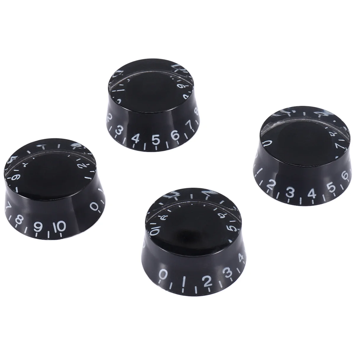 4Pcs Electric Guitar Top Hat Knobs Speed Volume Tone Control Knobs Compatible for LP Style Guitar