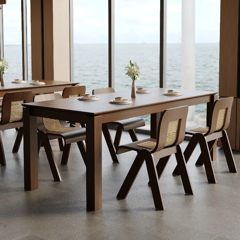 

Italian Square Dining Tables Restaurant Writing Wood Luxury Kitchen Dining Tables Salon Modern Tavoli Pranzo Furniture Home
