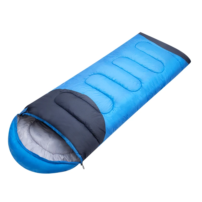 Outdoor sleeping bag adult outdoor camping adult winter thick cold-proof down cotton cold-proof warm splicing double.