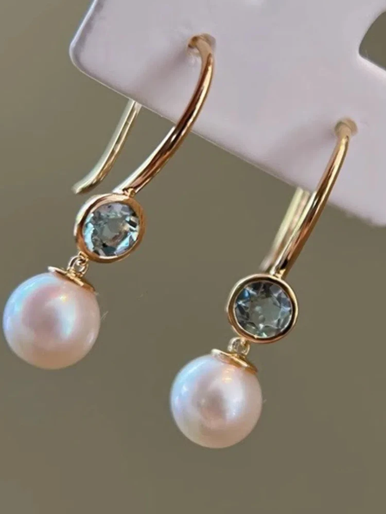 

Женские серьги-гвоздики из серебра 925 пробы с цирконом