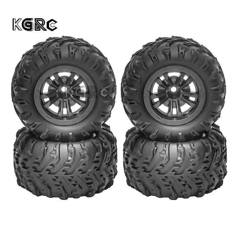 

4pcs 83mm Rubber Tire Wheel Tyre for SCY 16101 16102 16103 Pro MJX 16207 16208 16209 H16 1/16 RC Car Upgrade Parts Accessories