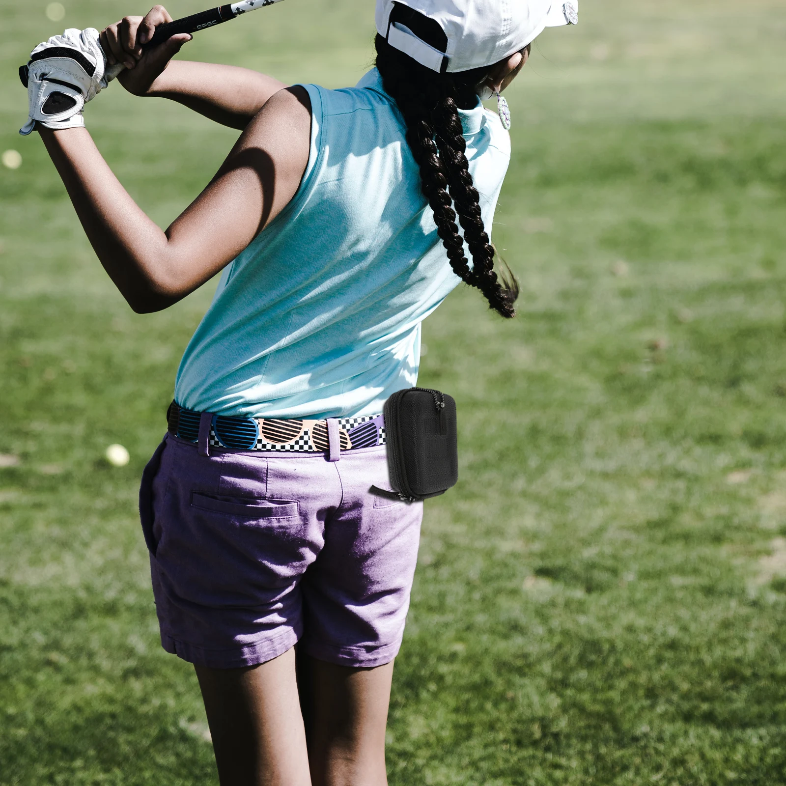 

Premium Eva Rangefinder Case Water-Resistant Protective Pouch with Hook Strap for Golfing Trips and Everyday Carry Convenience