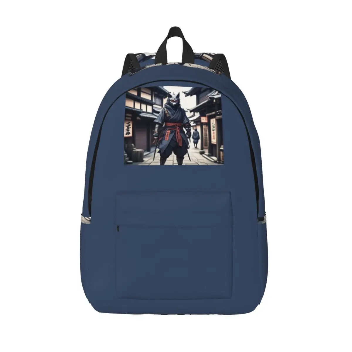 

Anime Wolf Ninja Simple and Stylish Backpack Canvas Backpack Backpacks
