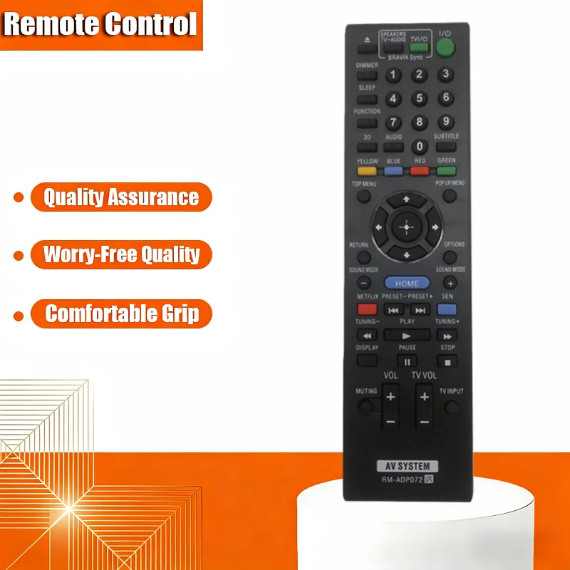

Suitable for Sony RM-ADP074 RM-ADP072 Home Theater System Remote Control BDV-E290 BDV-N990W BDV-N995W BDV-E190 HBD-N990W
