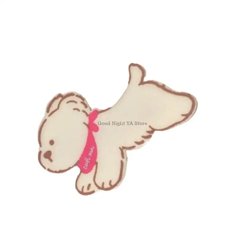 

Flat Clip Hairpin Barrettes Casual Puppy Headwear Bunches Clip 2000s Hair Clip Photo Props