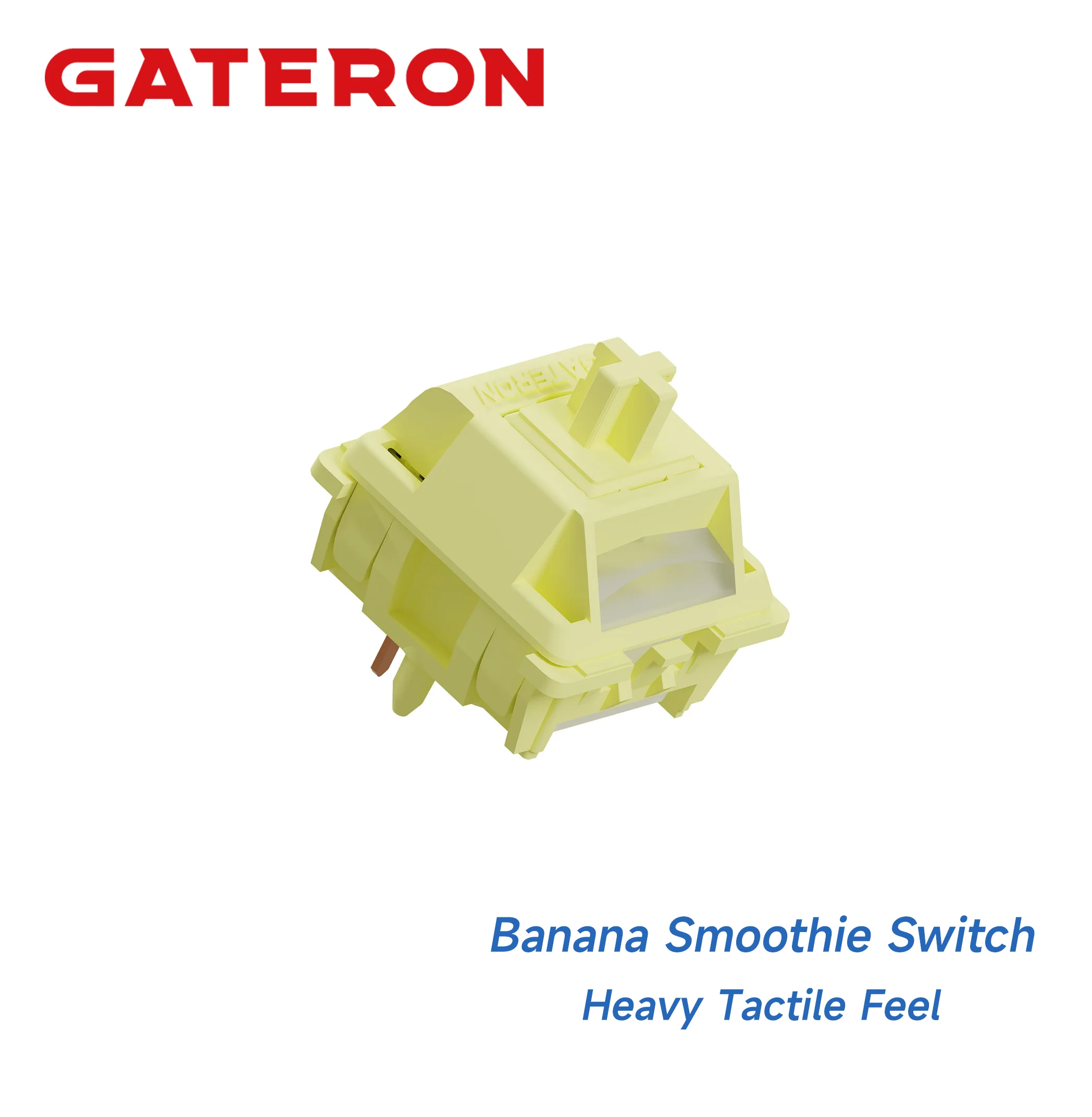 GATERON Smoothie Series Families Switch 5 Pin Linear Tactile Silent Full POM Housing Stem RGB DIY Hotswap for Mechanical Keyboar view 3