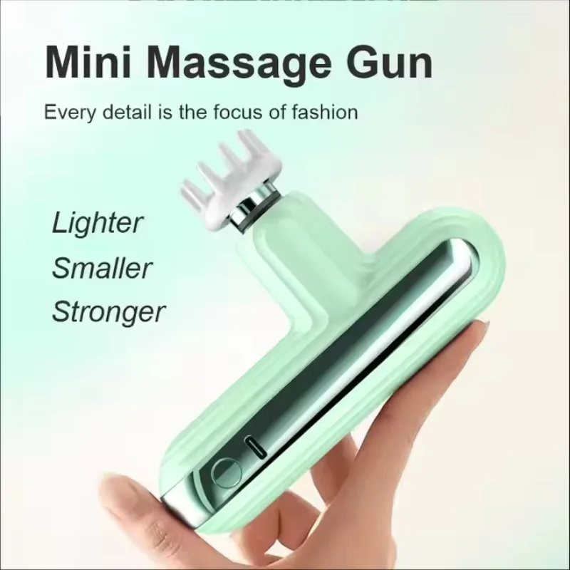 Wholesale Electric Impulse Professional Mini Charging Fascia Gun Accessories Wireless Vibration Portable Massage Gun