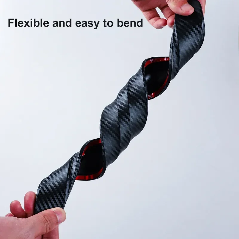 4/6pcs Car Bumper Protector Strip Guard Corner Protection Strips Scratch Protector Crash Anti Collision Auto Accessories