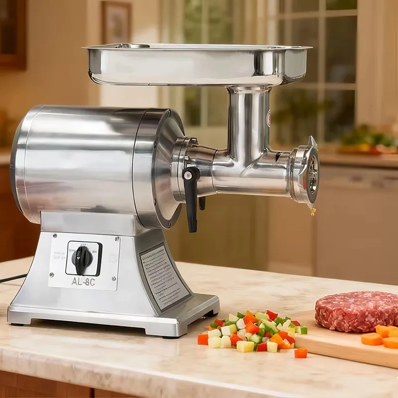 2026 AL-8 Series 450W Electric Meat Grinder Multi-functional Kitchen Appliance Meat Mincer Vegetable Chopper Sausage Filler Slic