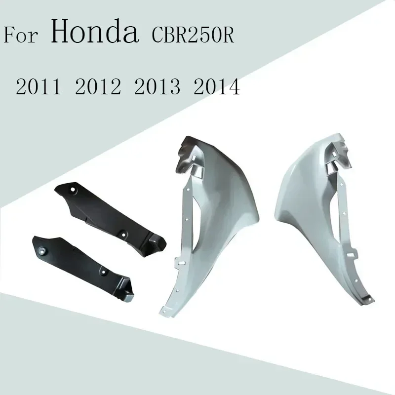 

For Honda CBR250R 2011 2012 2013 2014 Motorcycle Accessories Head Front Upper Nose Left and Right Cover ABS Injection Fairing