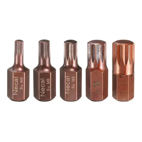 T20 T25 T27 T30 T35 T40 T45 T50 T55 M5 M6 M8 M10 M12 टॉर्क्स स्क्रूड्राइवर बिट हेक्स शैंक 30mm S2 स्टील सुरक्षा छेड़छाड़ प्रूफ हेड बिट 10 best sales टॉर्क्स टी50 - №4