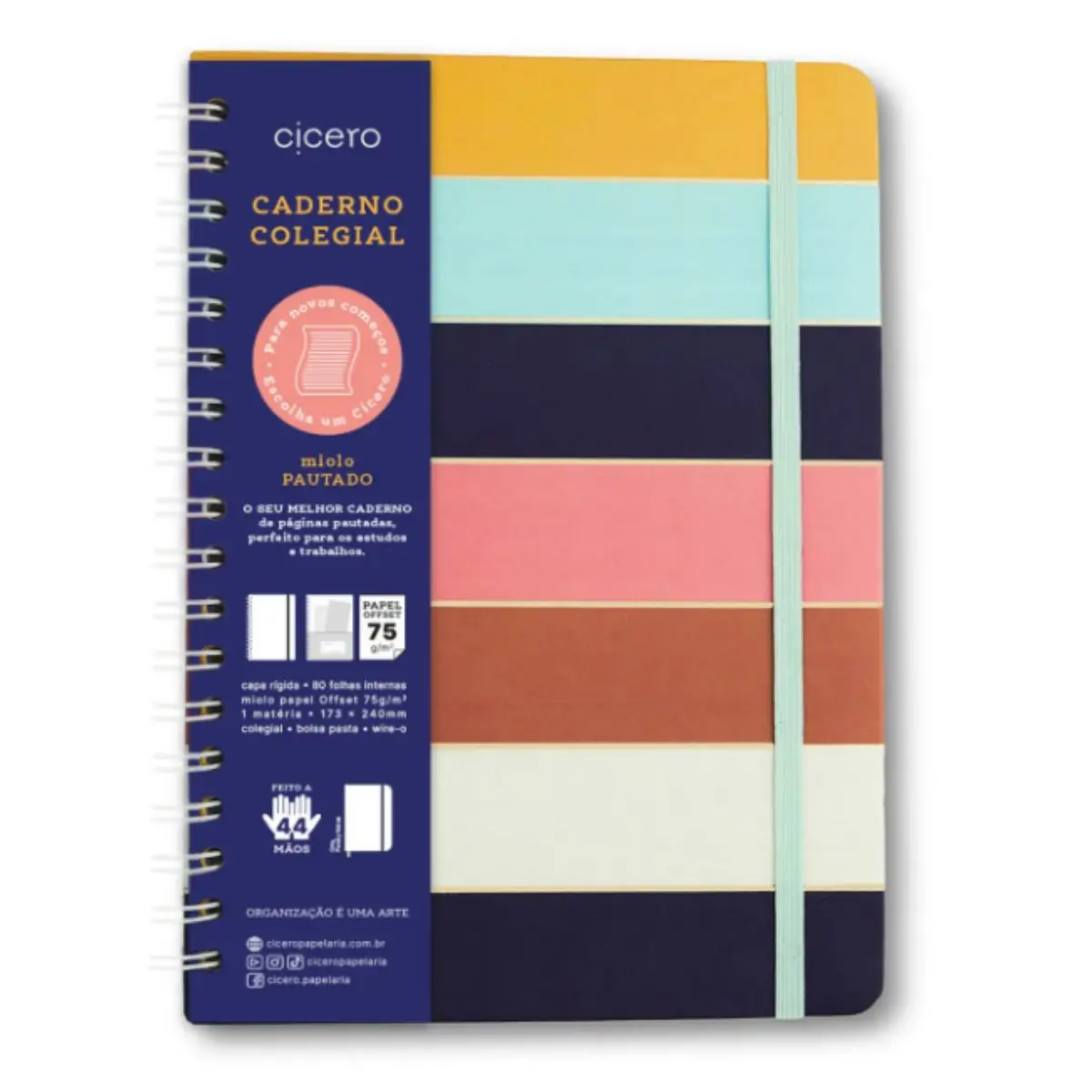 Collegiate Orla Pautado Cicero Notebook