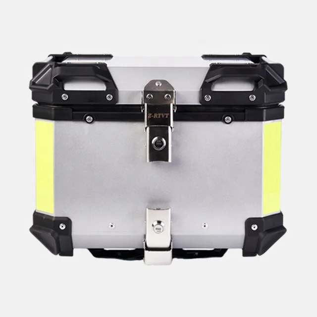 Motorcycle Exhausted Side Pannier Box Aluminium Alloy Maxi-Scooter Motor Motorbike Case Baggage Luggage For ZONTES ZT310T 350t