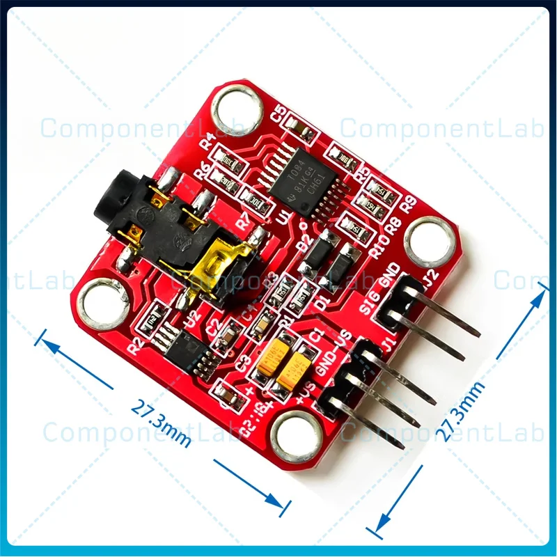 Muscle electrical simulation signal sensor, collected by the Duino bio-electronic circuit EMG development kit