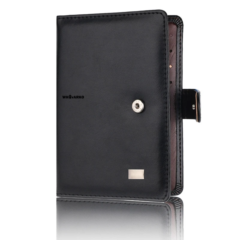 Couro Hasp Passport Holder Cover para homens e mulheres, passaportes, bolsa de documentos, cartões, carteiras organizadoras, viagem