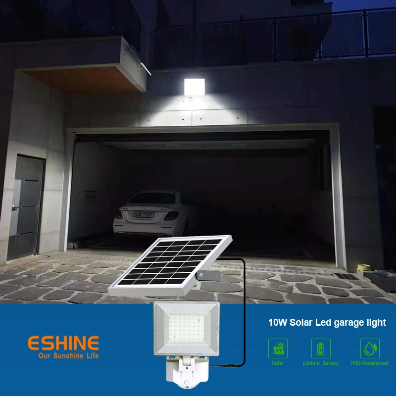 

ACMESHINE 50000h Solar Garage Light Waterproof Ip65 360°Rotable Wall Lamp Reflector Outdoor Lighting for Garden Street