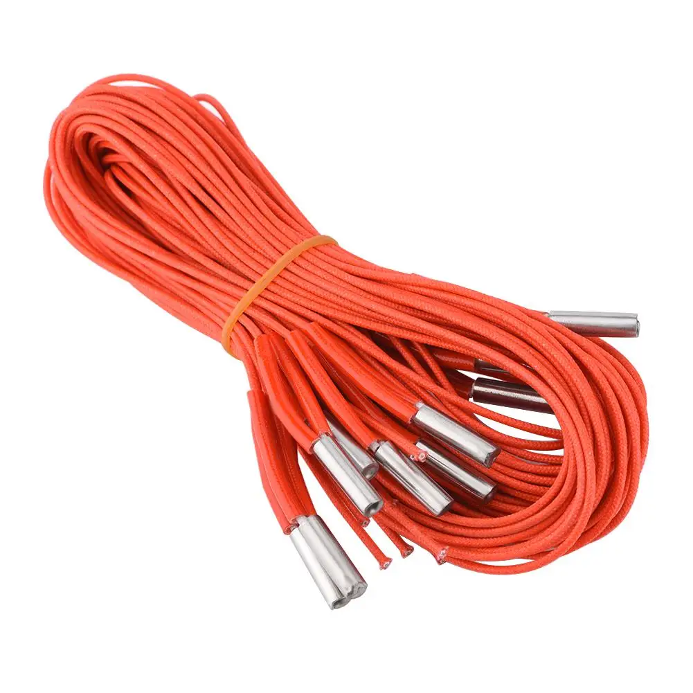 

12V 40W Ceramic Cartridge Heater Set of 10 Heating Tubes for 3d Printers High Efficiency Heating Elements