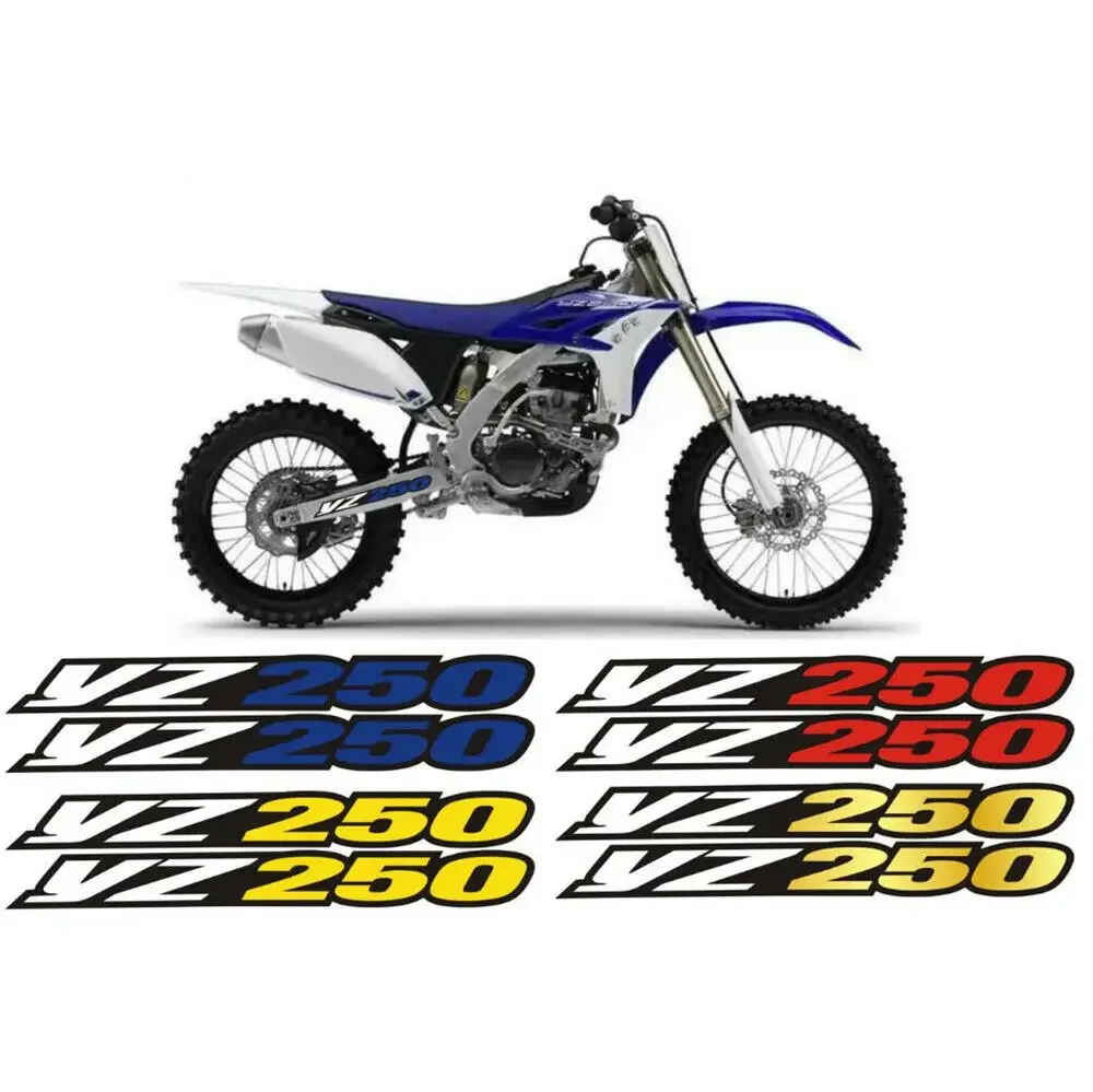 Swing Arm Chain Drive Shaft Air Box Decals Reflection Stickers For YAMAHA YZ250 YZ250F YZ250FX YZ250X YZ 250 250F 250FX 250X