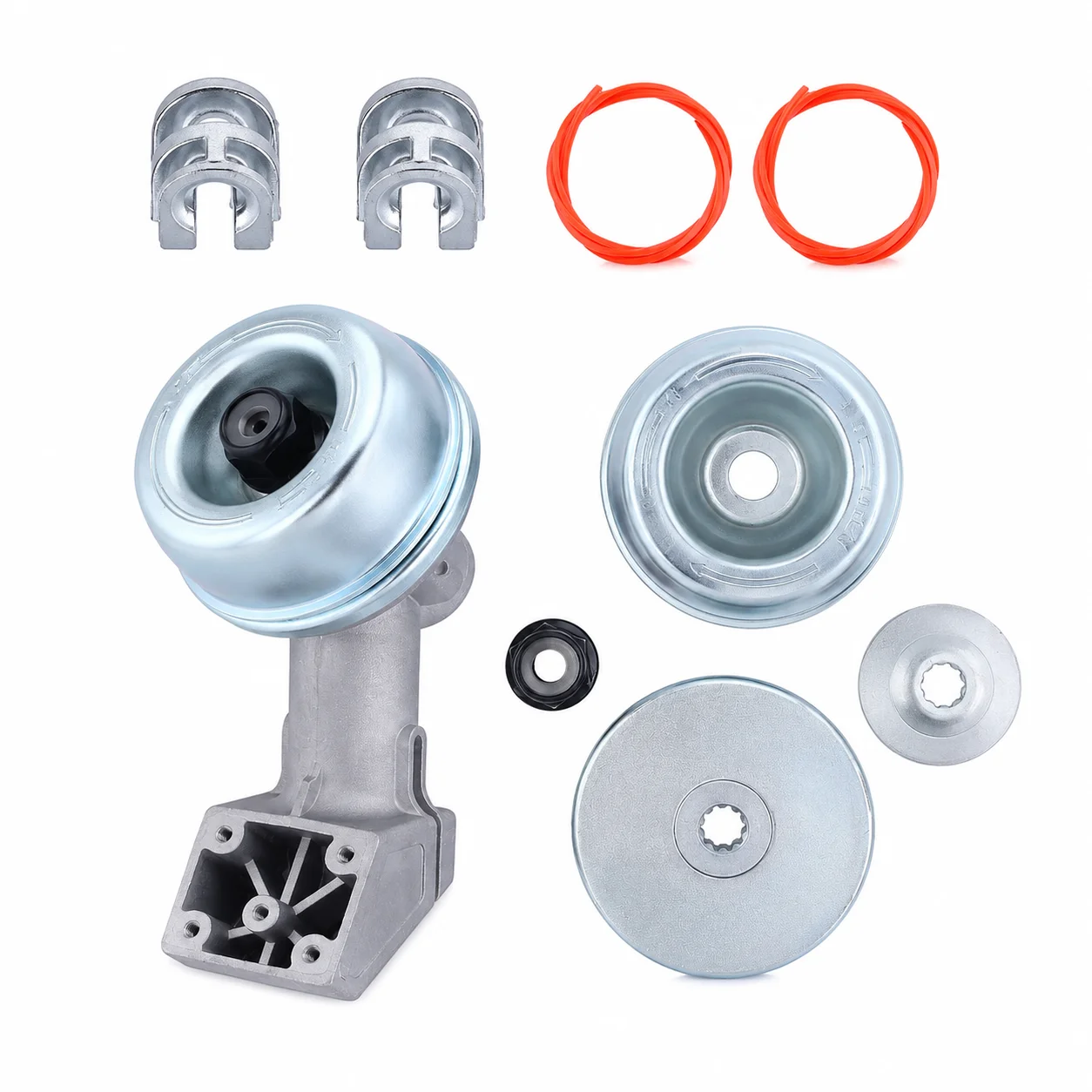 Brushcutter Lawn Mower Trimmer Head Kit for Stihl FS56 FS250 FR350 FR450 FR220 FR85 FR130T Fits FS-AW FS-KM Replaces 41306410300
