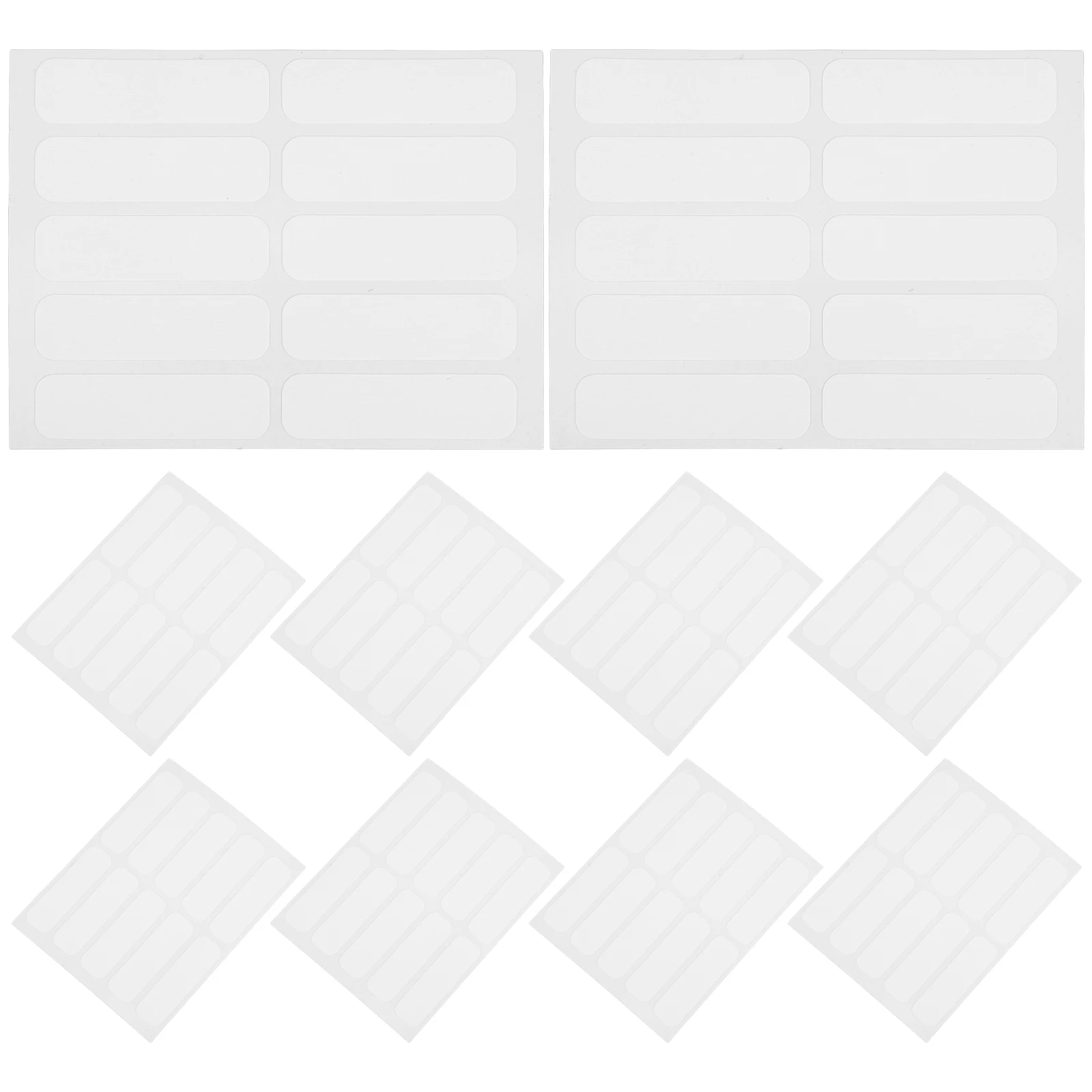 

100Pcs Fabric Labels For Clothes Washable Clothing Labels On Name Tags For Clothing Writable Name Labels Laundry Stickers Labels