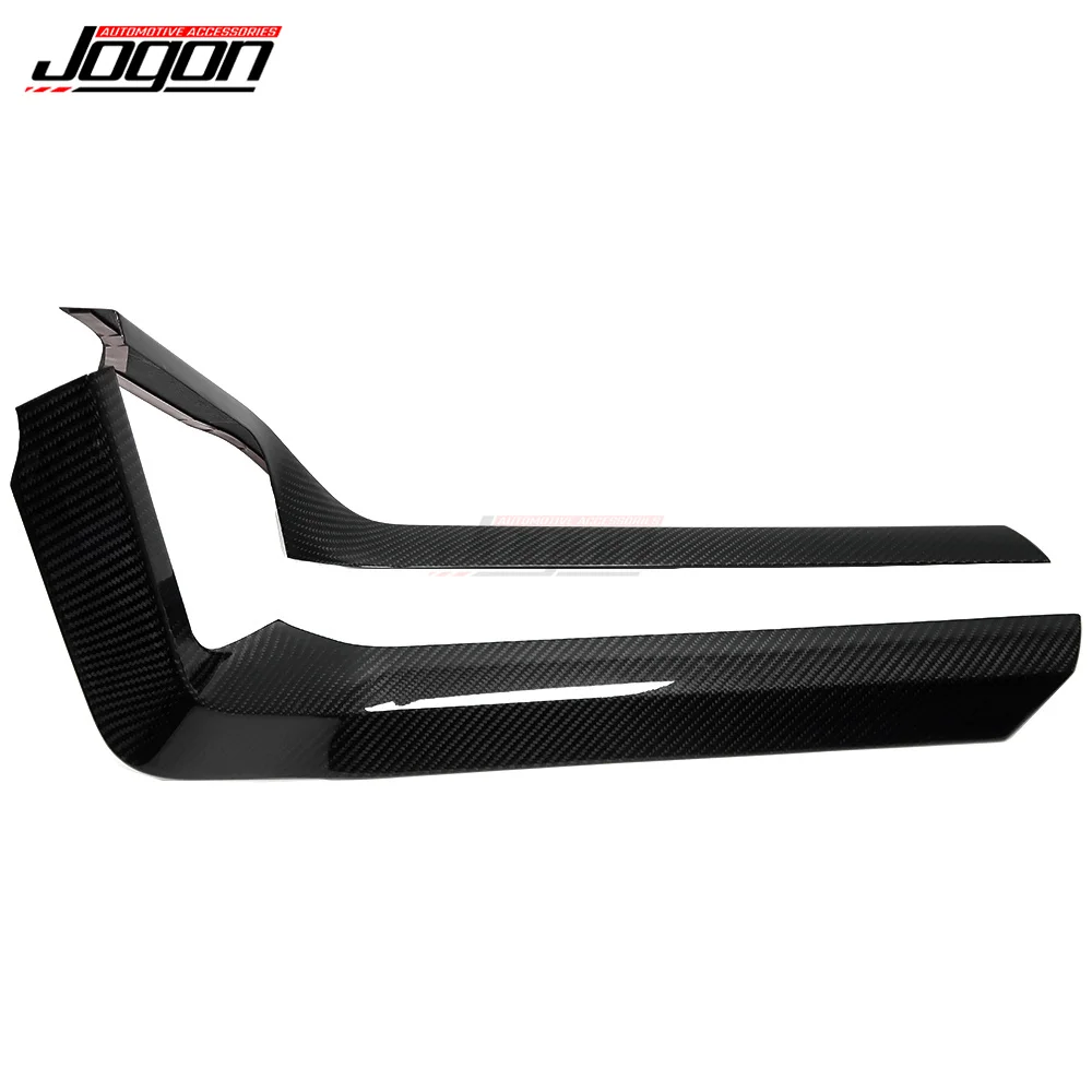 For Ford F150 2021 2022 Real Carbon Fiber Car Interior Center Console Gear Shift Side Panel Trim Cover Accessories Sticker