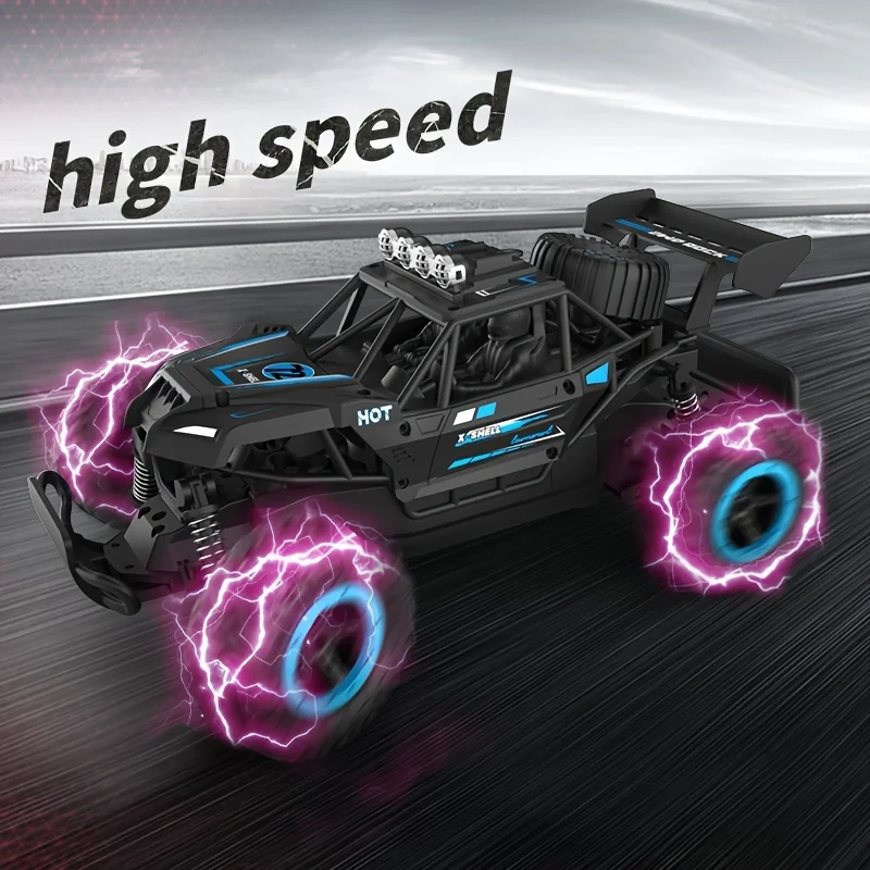 

High-Speed RC Toy Car Off-Road Vehicle Proportional Throttle for Precise Speed Control Boys Gift Kids Playability Strong