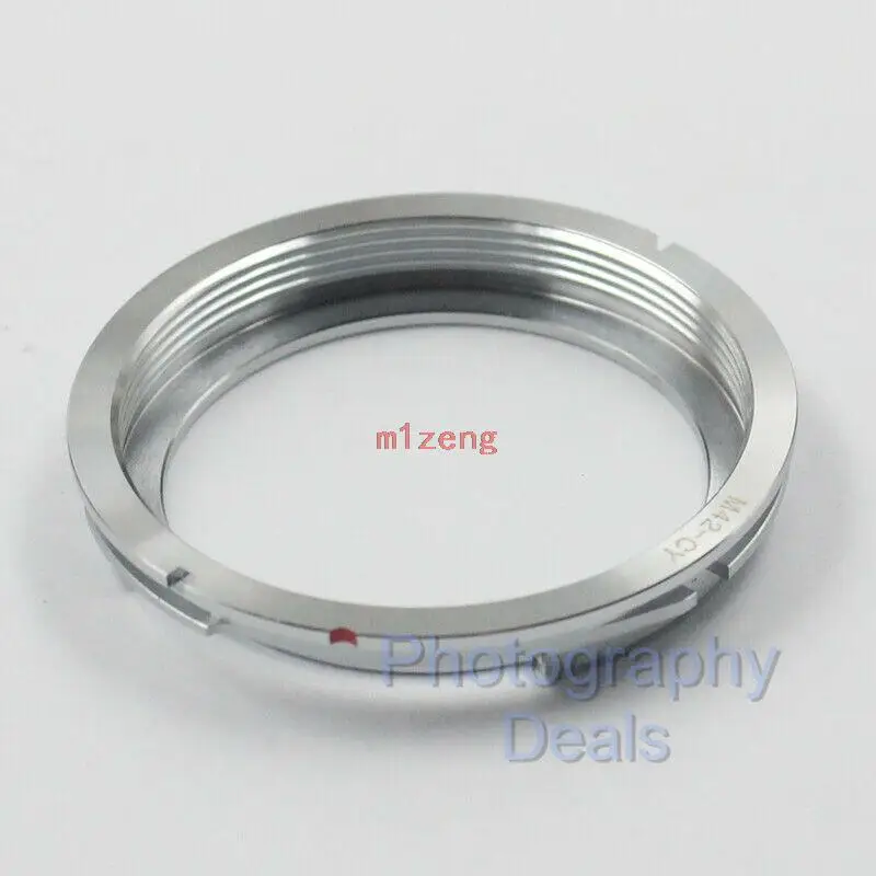 M42-cy adapter ring for m42 42mm 42 mount lens to Contax Yashica C/Y CY camera